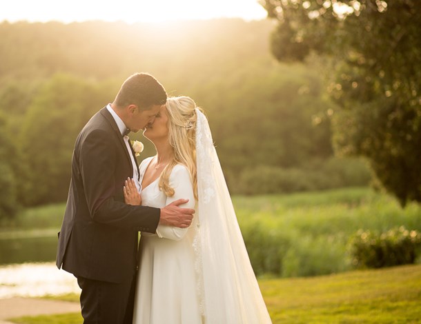 Couple at sunset