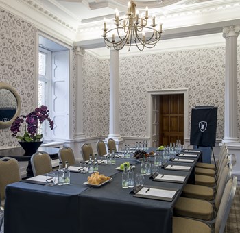 Conference set up in Courtyard Hall