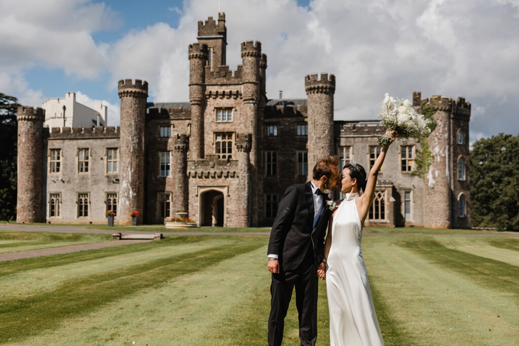 Front of Castle – Wedding